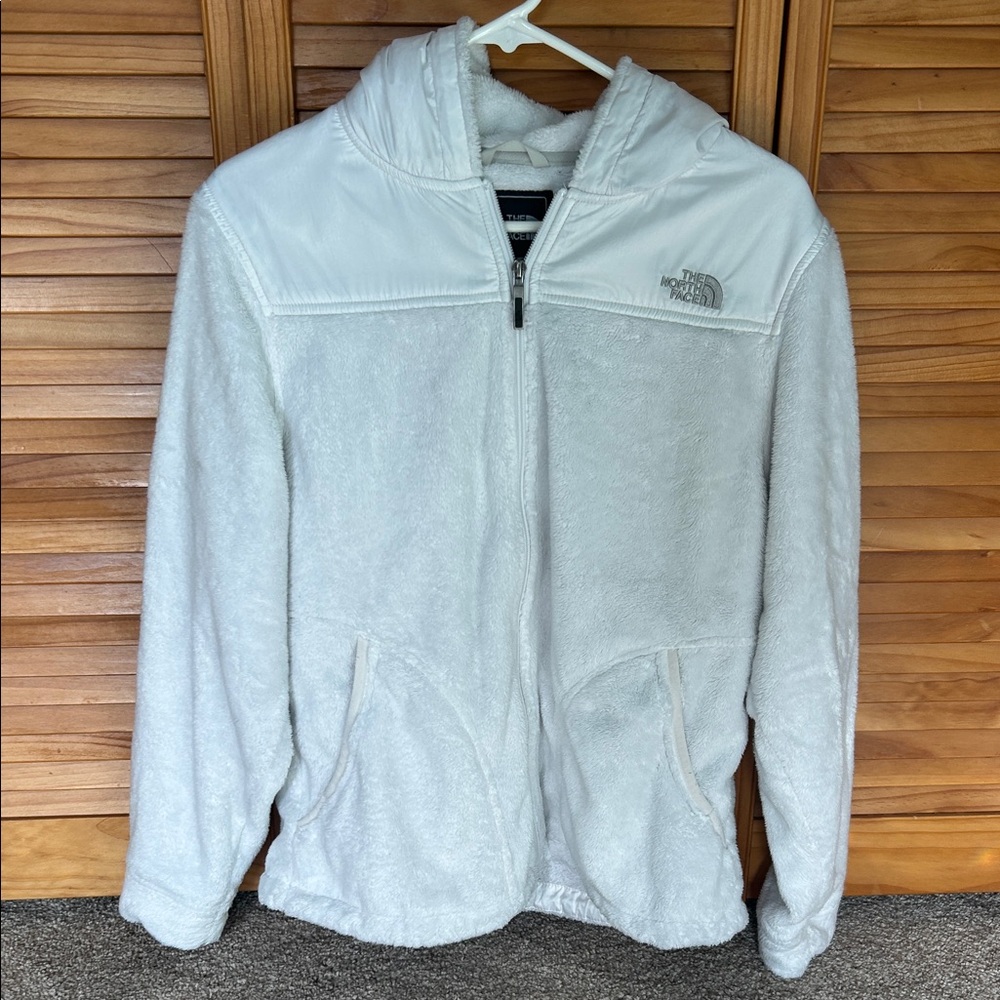 Womens The North Face Soft White Jacket Size Large